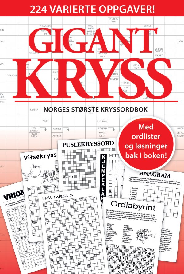 GIGANT KRYSSORDBOK NR 6